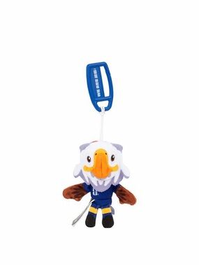 World Cup 26 “Clutch” USA Bald Eagle Plush Mascot Keychain 4 inch